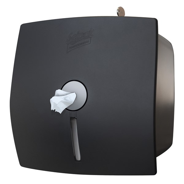 Selpak Professional İçten Çekmeli Tuvalet Kağıdı Dispenseri Siyah