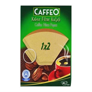 Caffeo Kahve Filtre Kağıdı 1X2 80 Adet