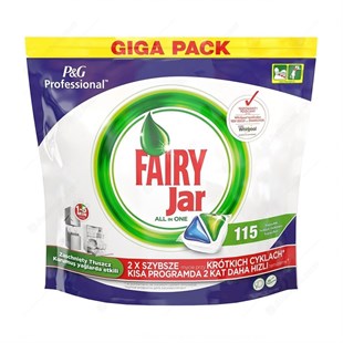 Fairy Jar Bulaşık Makinesi Tableti 115 li Paket